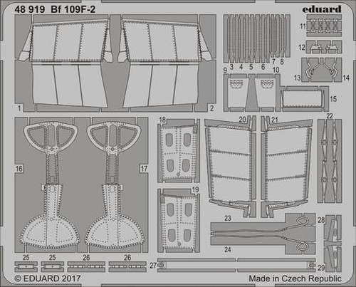 1/48 Aircraft- Bf109F2 for EDU