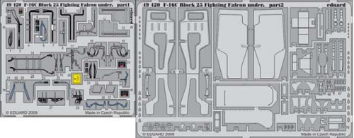 1/48 Aircraft- F16C Block 25 Undercarriage for TAM (Painted)