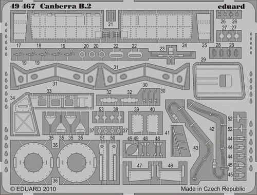 1/48 Aircraft- Canberra B2 for ARX (Painted Self Adhesive) (D)