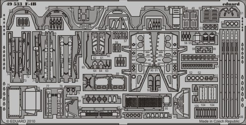 1/48 Aircraft- F4B for HSG (Painted Self Adhesive)