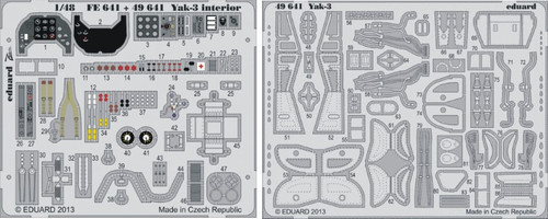 1/48 Aircraft- Yak3 for ZVE (Painted Self Adhesive)