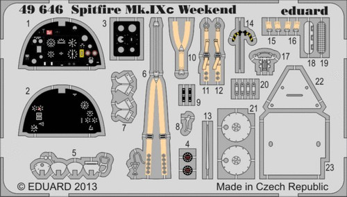 1/48 Aircraft- Spitfire Mk IXc Weekend for EDU (Painted)