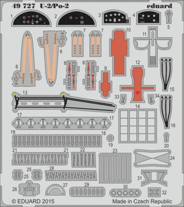 1/48 Aircraft- U2/Po2 for ICM (Painted Self Adhesive)