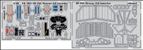 1/48 Aircraft- Meteor F8 Interior for ARX (Painted)