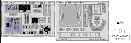 1/48 Aircraft- Su17M4 Interior for HBO (Painted)