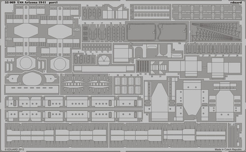 1/350 Ship- USS Arizona 1941 for HBO