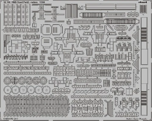 1/200 Ship- HMS Hood Radars Pt.2 for TSM