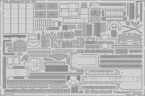 1/350 Ship- USS Saratoga CV3 Pt.1 for TSM