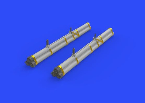 1/32 Aircraft- P47 Bazooka Rocket Launchers for HSG (Photo-Etch & Resin)