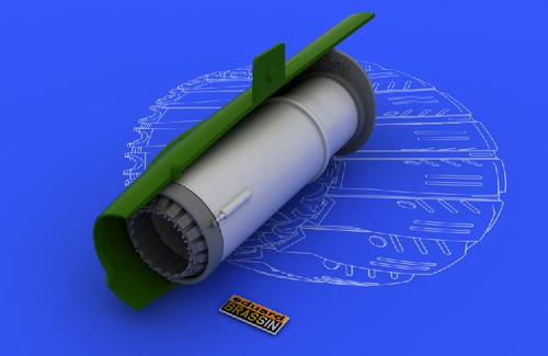 1/48 Aircraft- MiG21bis Exhaust Nozzle for EDU (Photo-Etch & Resin)
