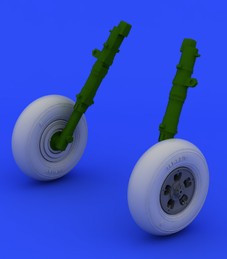 1/48 Aircraft- Spitfire Mk V Wheels for ARX (Resin)
