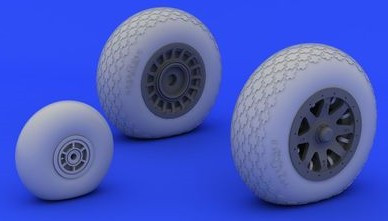 1/48 Aircraft- PBY5A Wheels for RVL (Resin)
