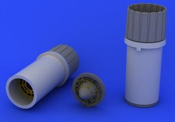 1/48 Aircraft- F4J Exhaust Nozzles for ACY (Photo-Etch & Resin)