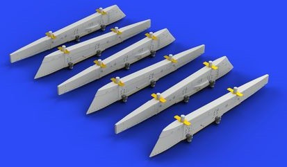 1/48 Aircraft- Draken - Danish Pylons for EDU & HSG (Photo-Etch & Resin)