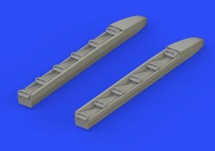1/48 Aircraft- Ki61Id Exhaust Stacks for TAM (Resin)