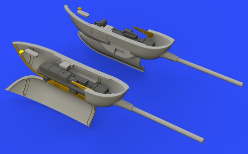 1/48 Aircraft- Bf109G6 Gun Pods for TAM (Photo-Etch & Resin)