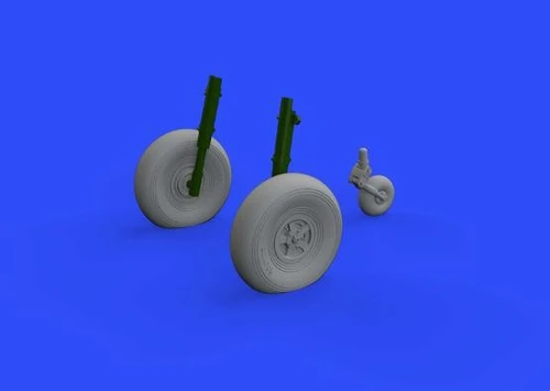 1/48 Aircraft- Typhoon Mk Ib Wheels Early for EDU & HSG (Resin)