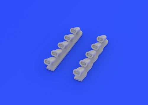 1/72 Aircraft- IL2 Exhaust Stacks for TAM (Resin)