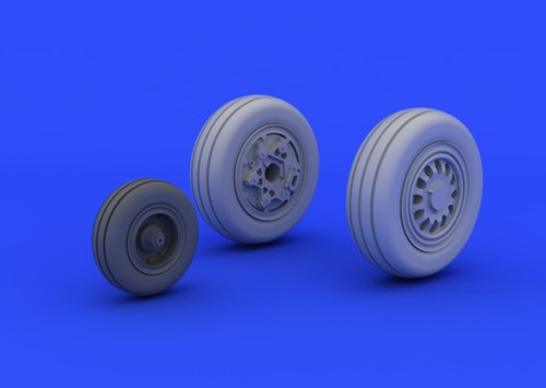1/72 Aircraft- F16CJ Block 50 Wheels for TAM (Resin)