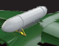 1/72 Aircraft- Spitfire Drop Tank for EDU (Photo-Etch & Resin)