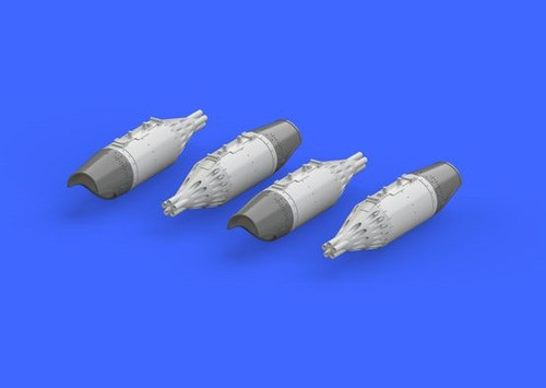 1/72 Aircraft- Mi24 UB32A24 Rocket Pods for EDU & ZVE (Resin)