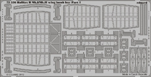 1/72 Aircraft- Halifax B Mk I/II Wing Bomb Bay for RVL