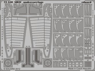 1/72 Aircraft- SB2C Undercarriage for DML