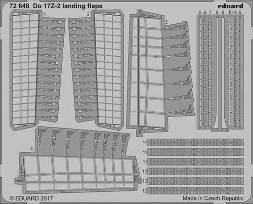 1/72 Aircraft- Do17Z2 Landing Flaps for ICM