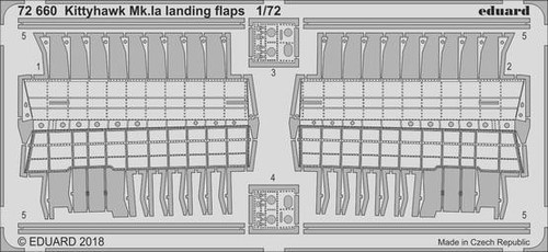 1/72 Aircraft- Kittyhawk Mk Ia Landing Flaps for SHY