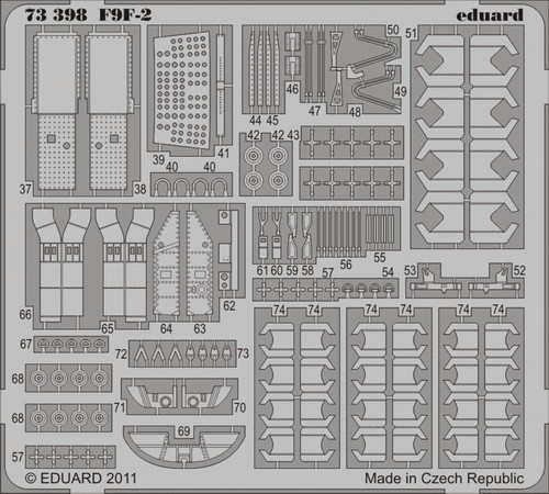 1/72 Aircraft- F9F2 for HBO (Painted Self Adhesive) (D)