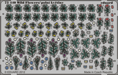 1/72 Wild Butterfly Flowers (Painted)