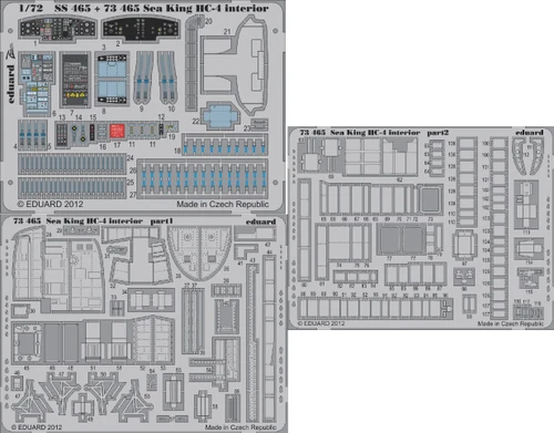 1/72 Aircraft- Sea King HC4 for DML (Painted Self Adhesive)
