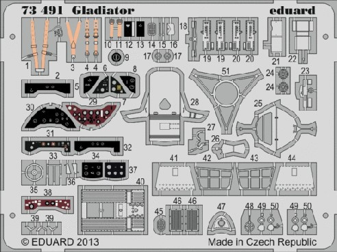1/72 Aircraft- Gladiator for ARX (Painted)