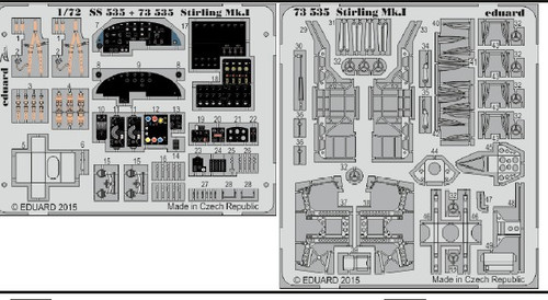 1/72 Aircraft- Stirling MK I for ITA (Painted)