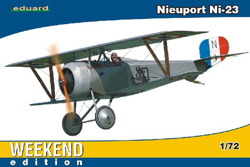 1/72 Nieuport Ni23 BiPlane Fighter (Wkd Edition Plastic Kit)