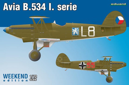 1/72 Avia B534 I Serie Aircraft (Wkd Edition Plastic Kit)