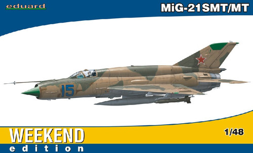 1/48 MiG21SMT/MT Fighter (Wkd Edition Plastic Kit) (D)