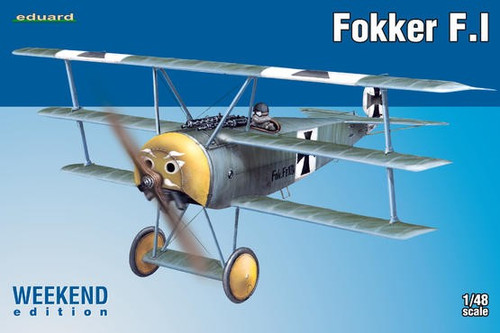 1/48 Fokker F I BiPlane (Wkd Edition Plastic Kit)