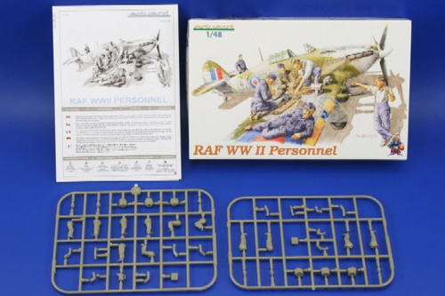 1/48 WWII RAF Personnel (6) (Plastic Kit)