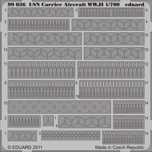 1/700 Ship- USN Carrier Aircraft WWII