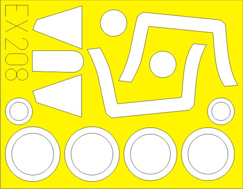 1/48 Mask Aircraft- Vampire FB5/Venom for CAF