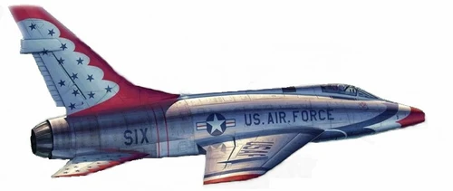 1/32 F100D Thunderbirds USAF Aircraft
