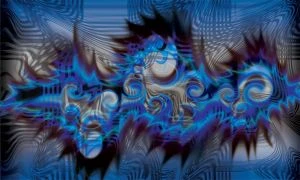 P3986 Psychedelic Custom Body Skin