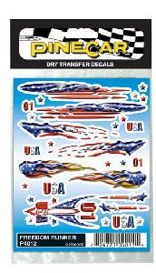P4012 Freedom Runner Dry Transfer - 2012 Season