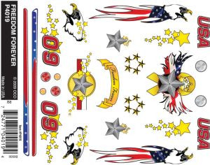 P4019 Freedom Forever Dry Transfer