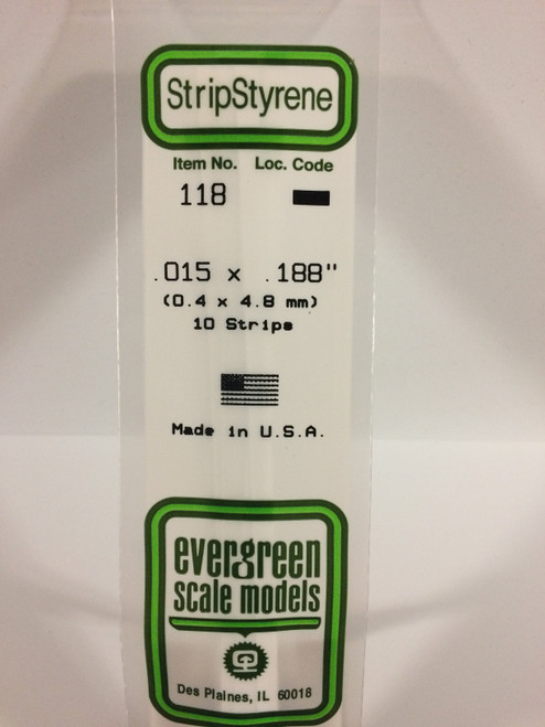 .015 x .188 Strips (10)