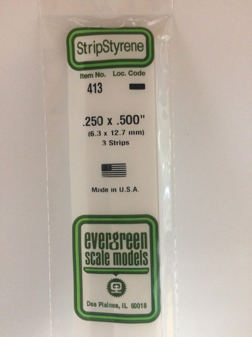 .250 x .500 x 24 Strips (3)
