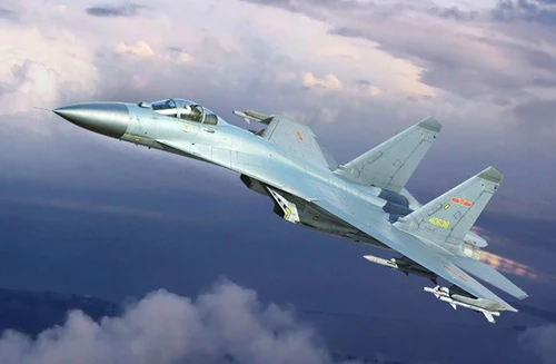 1/144 Chinese PLAAF J11B Vigorous Dragon Fighter (Flanker B+)