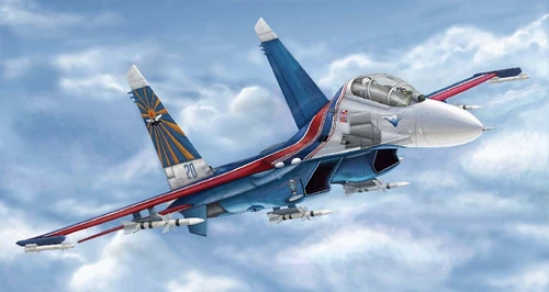 1/144 Russian SU27UB Flanker C Fighter