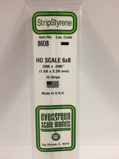 HO 6 x 8 Strips (10)